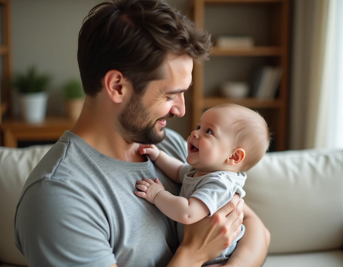 Quand les bébés reconnaissent-ils leur papa ?