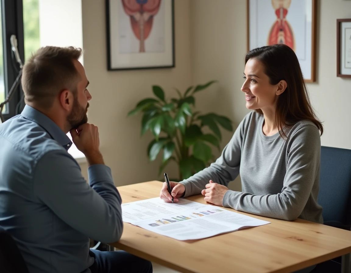 Consultation nutritionnelle sur la santé thyroïdienne et les stratégies alimentaires pour stimuler le métabolisme et perdre du poids