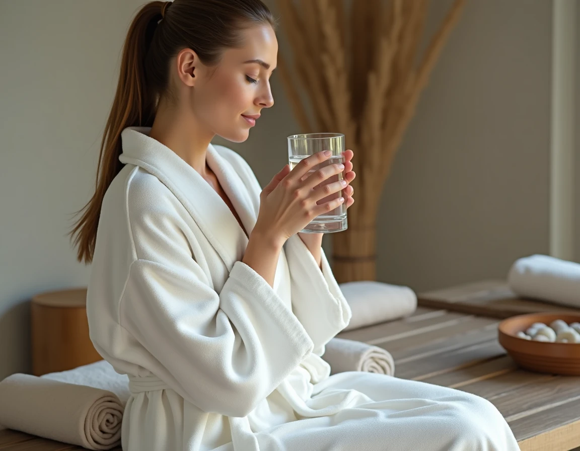 Pourquoi boire un verre d&rsquo;eau après un massage ?